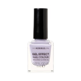 Korres Gel Effect Nail Colour With Sweet Almond Oil 11ml - Βερνίκι Νυχιών 78 Lilac Moon