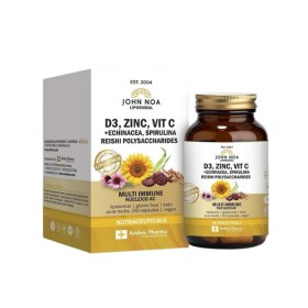 John Noa D3 Zinc Vitamin C 60 κάψουλες - Λιποσωμιακό Συμπλήρωμα με D3