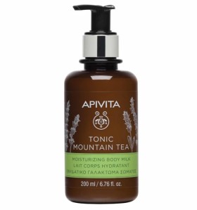 Apivita Mountain Tea Moisturizing Body Milk 200ml -  Ενυδατικό Γαλάκτωμα Σώματος