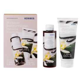 Korres Set Mediterranean Vanilla Blossom - Άνθη Βανίλιας Αφρόλουτρο 250ml & Ενυδατικό Γαλάκτωμα Σώματος 200ml