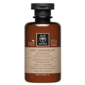 Apivita Dry Dandruff Shampoo 250ml - Σαμπουάν κατά της ξηροδερμίας με σέλερι & πρόπολη