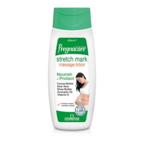 Pregnacare Stretch Mark Massage Lotion 200ml – Ενυδατική λοσιόν δέρματος για θρέψη & προστασία από τις ραγάδες