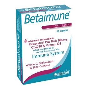 Health Aid Betaimune 30caps – Αντιοξειδωτικά