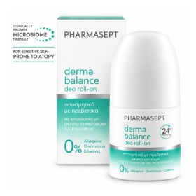 Pharmasept Derma Balance Deo Roll-On | Αποσμητικό με Πρεβιοτικά