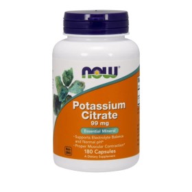 Now Foods Potassium Citrate 99mg – 180 κάψουλες