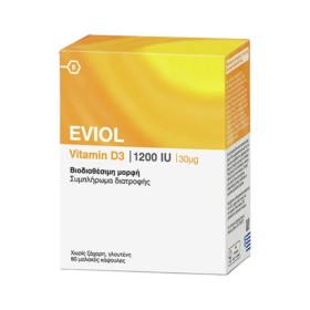 Eviol Vitamin D3 1200IU 30μg 60 μαλακές κάψουλες