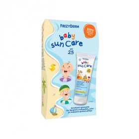 Frezyderm Baby Sun Care SPF25 100ml + 50ml ΔΩΡΟ - Παιδικό αντηλιακό γαλάκτωμα για Πρόσωπο/Σώμα