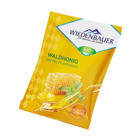 Wiedenbauer Bio Καραμέλες με Μέλι Δάσους 75g