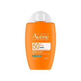 Avene Ultra Fluid Oil Control SPF50+ 50ml - Λεπτόρρευστο Αντηλιακό για Λιπαρές Επιδερμίδες