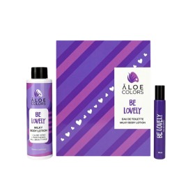 Aloe Colors Be Lovely Gift Set 2024 Eau de Toilette Roll on 10ml & Body Lotion 150ml