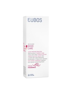 Eubos Liquid Red Washing Emulsion 200ml - Καθαριστικό Σώματος & Προσώπου αντί σαπουνιού