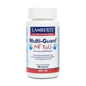 Lamberts Multi-Guard For Kids 100 Ταμπλέτες - Πολυβιταμινούχα Φόρμουλα για Παιδιά 4-14 Ετών