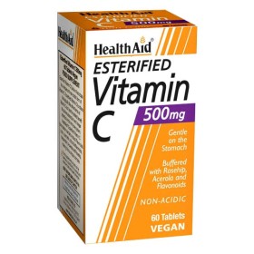 Health Aid Esterified Vitamin C 500mg 60tabs – Συμπλήρωμα με Ασκορβικό Ασβέστιο