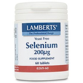 Lamberts Selenium 200μg - Σελήνιο 60 Ταμπλέτες