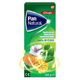 Pan Natural Cough 100% Φυσικό Σιρόπι για τον Ξηρό & Παραγωγικό Βήχα 95ml