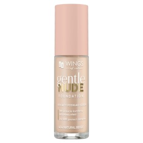 AA Wings Of Color Gentle Nude Foundation 404 Natural Beige 30ml