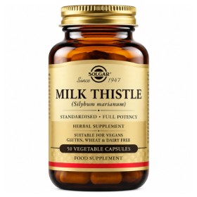 Solgar Milk Thistle - Γαϊδουράγκαθο 50 Φυτικές Κάψουλες