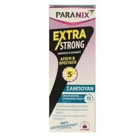 Paranix Extra Strong Shampoo 200ml – Σαμπουάν Αγωγής με Αντιφθειρική Προστασία & ΔΩΡΟ Κτενάκι