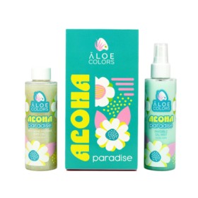 Aloe Colors Aloha Paradise Set Oil Mist 150ml & Dry Oil 150ml με Άρωμα Λουλουδιών