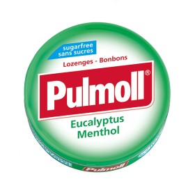 Pulmoll Eucalyptus Menthol 45g – Παστίλιες Λαιμού με Ευκάλυπτο & Μέντα