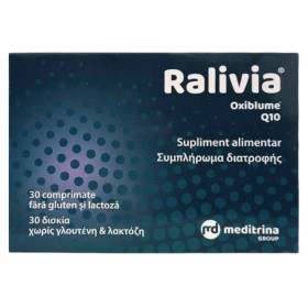 Ralivia Oxiblume Q10 30 δισκία - Συμπλήρωμα για την Καλή Υγεία του Ουροποιητικού Συστήματος στους Άντρες