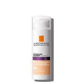 La Roche Posay Anthelios Pigment Correct Photocorrection Daily Tinted Cream Spf 50+, 50ml – Αντηλιακή Κρέμα Προσώπου Κατά της Υπερμελάγχρωσης με Χρώμα