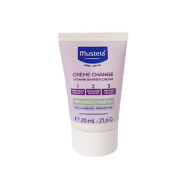 Mustela 1 2 3 Vitamin Barrier Cream 150ml - Κρέμα Αλλαγής Πάνας κατά των Ερεθισμών
