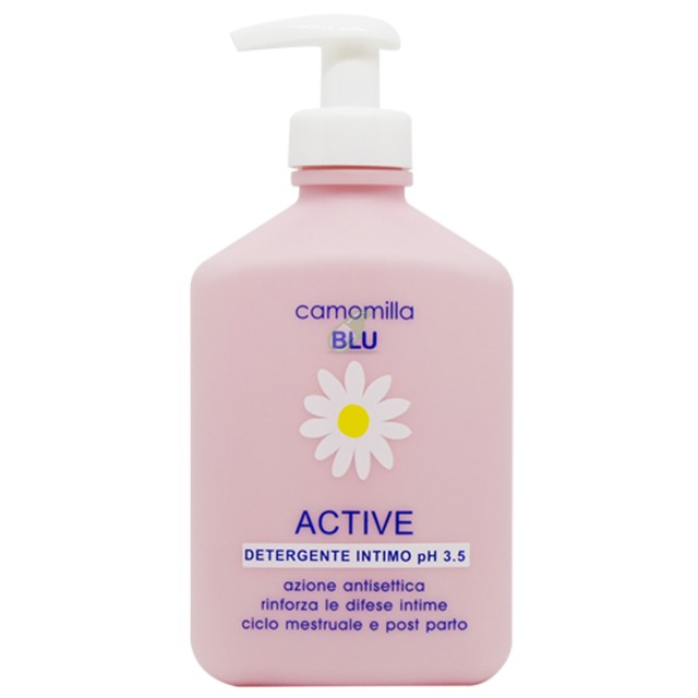 Camomilla Blu Intimate Active Wash 300ml - Υγρό Καθαρισμού για την Ευαίσθητη Περιοχή των Γυναικών