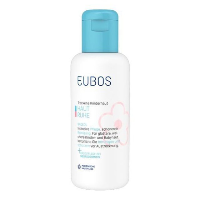 Eubos Baby Bath Oil 125ml - Βρεφικό Ελαιώδες Αφρόλουτρο