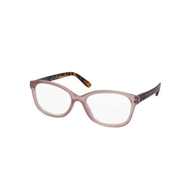 Eyelead Γυαλιά Διαβάσματος - Διάφανο Ροζ & Ταρταρούγα Κοκκάλινο Ε180 