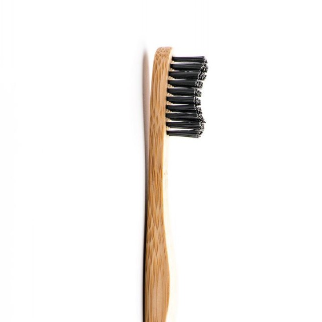 THE HUMBLE CO. Humble Οδοντόβουρτσα Ενηλίκων Bamboo - ΜΑΥΡΟ, ΜΑΛΑΚΗ