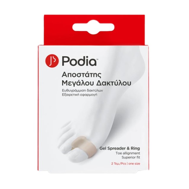 Podia Gel Ring & Spreader One Size 2pcs