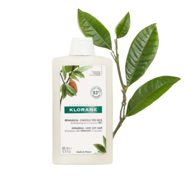 Klorane Shampoo Cupuaçu 400ml - Σαμπουάν Επανόρθωσης για Ξηρά Μαλλιά