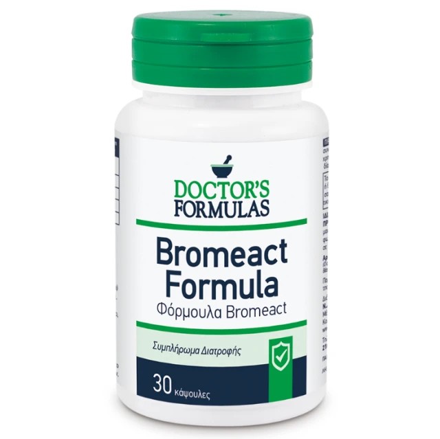 Doctors Formulas Bromeact 30 κάψουλες - Φόρμουλα Bromeact