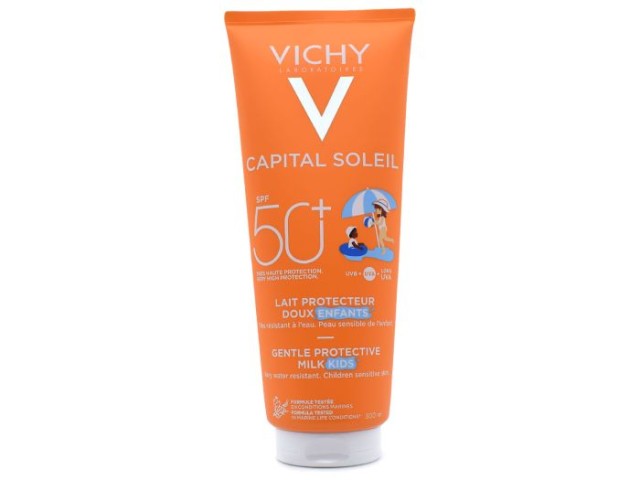 Vichy Capital Soleil Kids – Παιδικό Αντηλιακό Γαλάκτωμα με SPF50+ Πρόσωπο & Σώμα 300ml