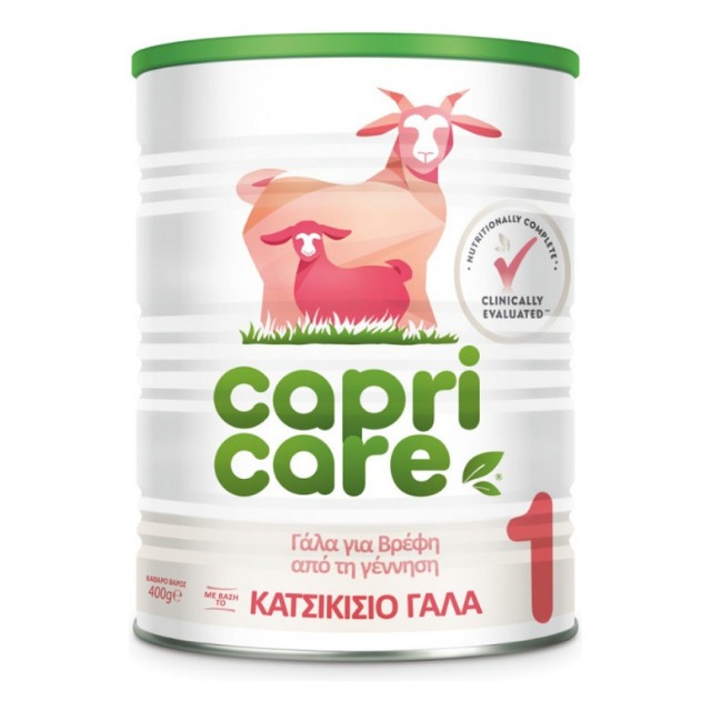 Capricare Νο1 400g - Γάλα σε Σκόνη 1ης Βρεφικής Ηλικίας (0 έως 6 μηνών)