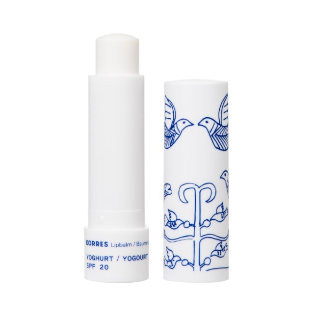 KORRES LIP BALM ΓΙΑΟΥΡΤΙ ΜΕ ΑΝΤΗΛΙΑΚΗ ΠΡΟΣΤΑΣΙΑ  SPF20  B - 4.5G