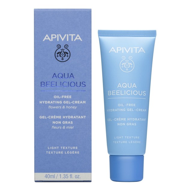 Apivita Aqua Beelicious Oil Free Hydrating Cream 40ml - Κρέμα-Gel Ενυδάτωσης Ελαφριάς Υφής
