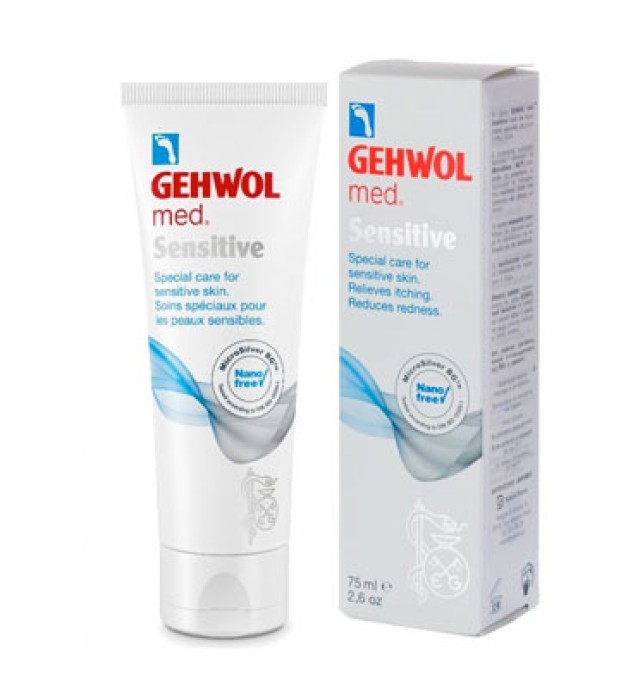 Gehwol med Sensitive 75ml - Κρέμα Ποδιών για Ευαίσθητο Δέρμα