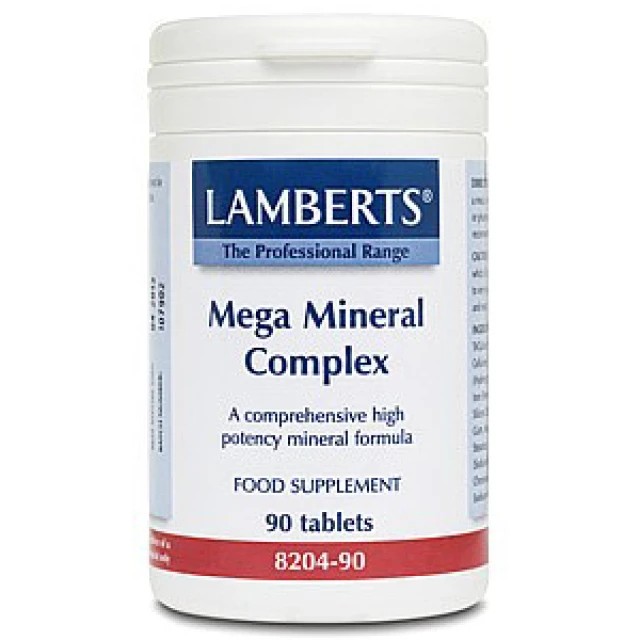 Lamberts Mega Mineral Complex 90 Ταμπλέτες - Σύμπλεγμα Μετάλλων
