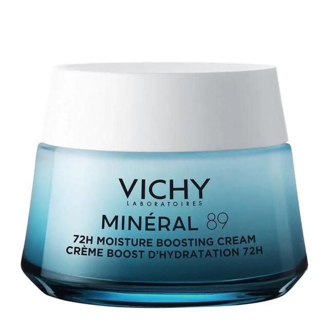 Vichy Mineral 89 Cream Boost Hydration 72h 50ml – Κρέμα Ενυδάτωσης 72Ω Πλούσιας Υφής