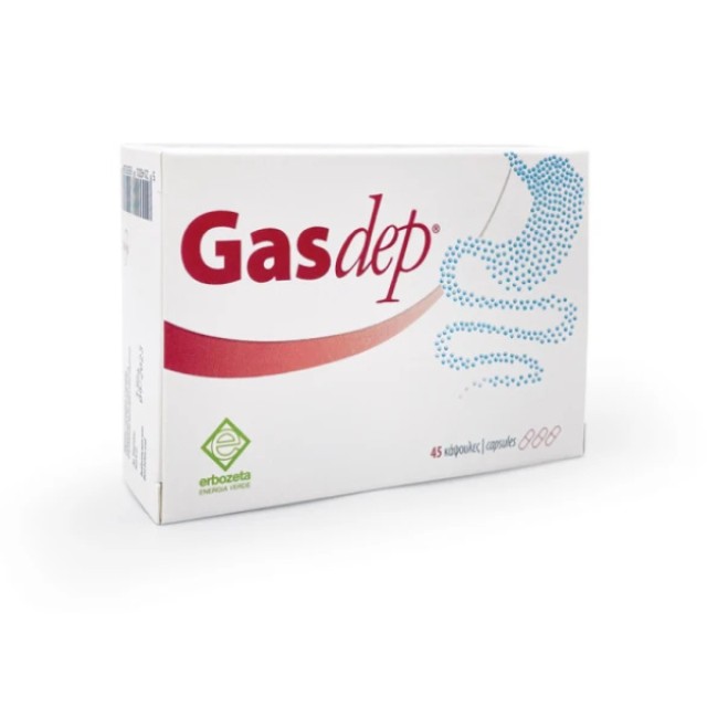 Erbozeta Gasdep  Πεπτικά Ένζυμα & Προβιοτικά 45 κάψουλες