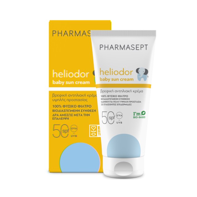 Pharmasept Baby Sun Cream SPF50 100ml – Βρεφική Αντηλιακή Κρέμα