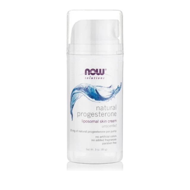Now Foods Natural Progesterone Liposomal Skin Cream Lavender 85gr – Κρέμα Φυσικής Προγεστερόνης από Άγρια Γλυκοπατάτα & Βότανα
