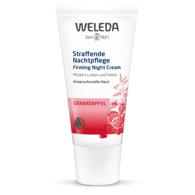 Weleda Pomegranate Night Cream 30ml - Κρέμα Νυκτός με Ρόδι για Συσφιγκτική Δράση