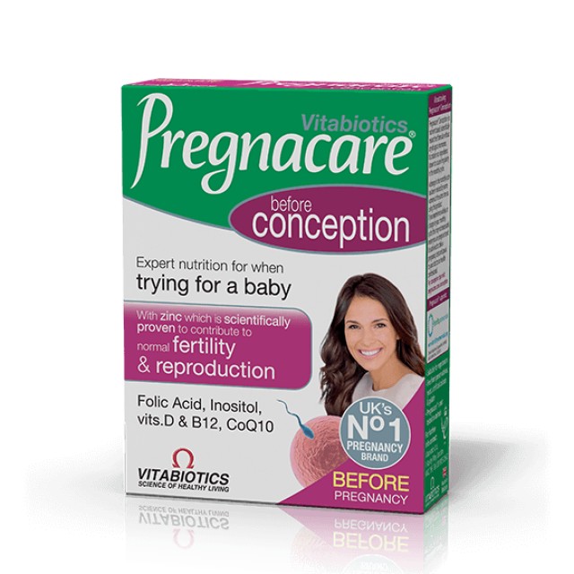 VIitabiotics Pregnacare Conception 30 ταμπλέτες - Συμπλήρωμα διατροφής Γονιμότητας