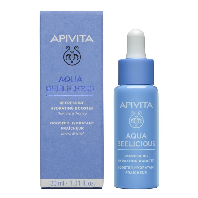 Apivita Aqua Beelicious Refreshinh Hydrating Booster 30ml - Booster Αναζωογόνησης & Ενυδάτωσης
