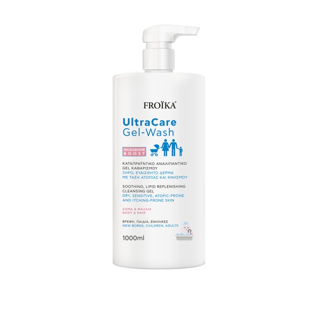 Froika UltraCare Gel Wash 1L - Καταπραϋντικό Gel Καθαρισμού