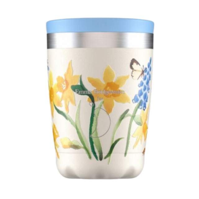 Chilly’s Original Series Coffee Cup E.B. Little Daffodils 340ml - Kούπα ροφήματος Θερμός