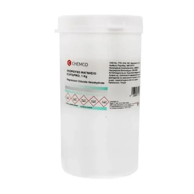 Chemco Magnesium Chloride Hexahydrate 1kg – Χλωριούχο μαγνήσιο εξαϋδρικό